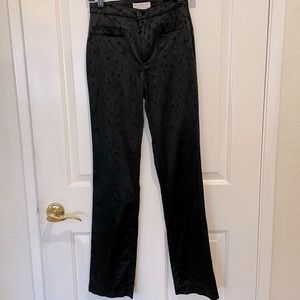 Bebe Vintage Y2K High Waisted Black Pants size 0